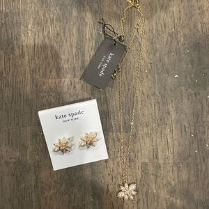 Kate spade Necklace and Earrings set